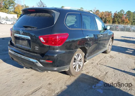 2018 Nissan Pathfinder Sv из США, поврежденный, VIN 5N1DR2MM5JC625196